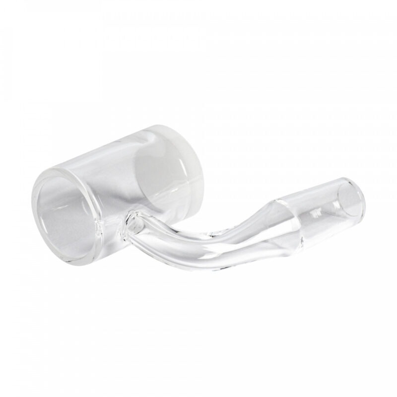 GEAR Premium Quartz Male 90 Degree Banger W/Flat Top & Opaque Bottom