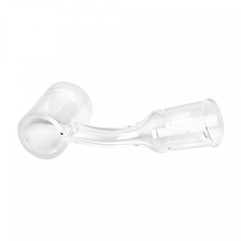 GEAR Premium Quartz Female 45 Degree Banger W/Flat Top & Opaque Bottom