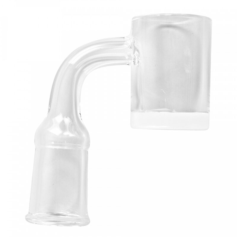 GEAR Premium Quartz Female 90 Degree Banger W/Flat Top & Opaque Bottom