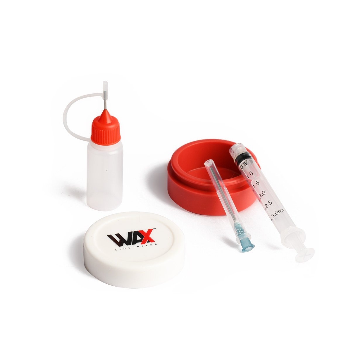 Wax Liquidizer Mixing Kit (Syringe, Silicone Jar and Bottle) - BC ...