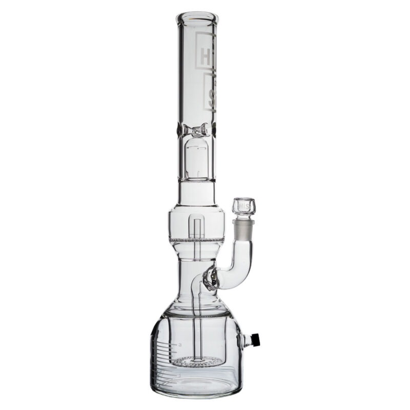 HiSi Double Geyser Perc Beaker - 18"