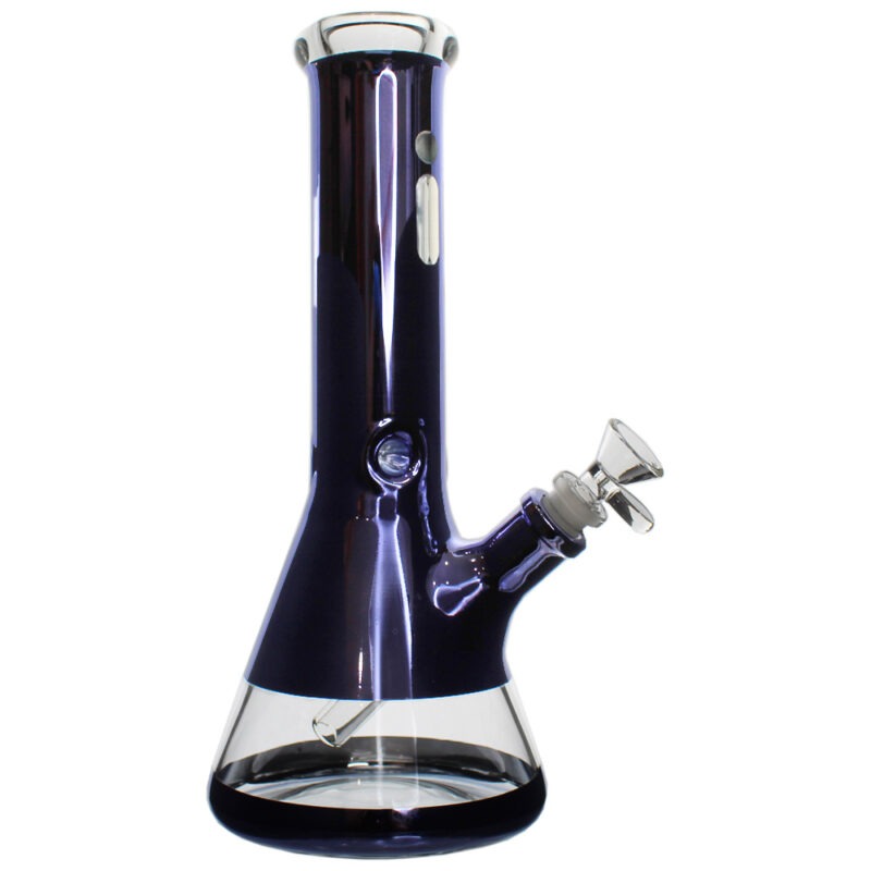 12" Infyniti 7 mm metallic classic beaker bong