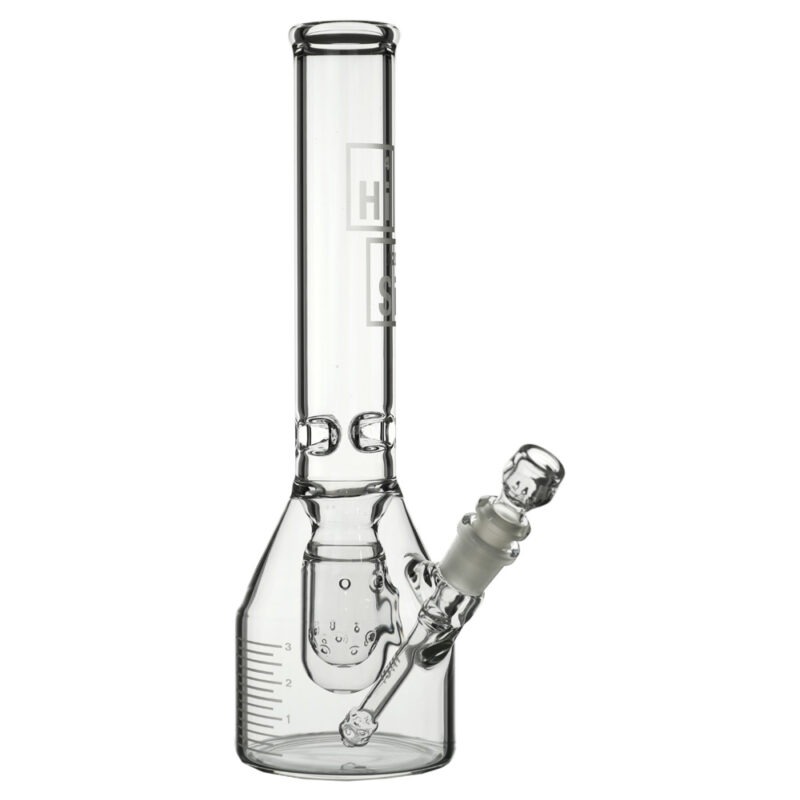 HiSi Jr. Double U Perc--13 Inch Beaker
