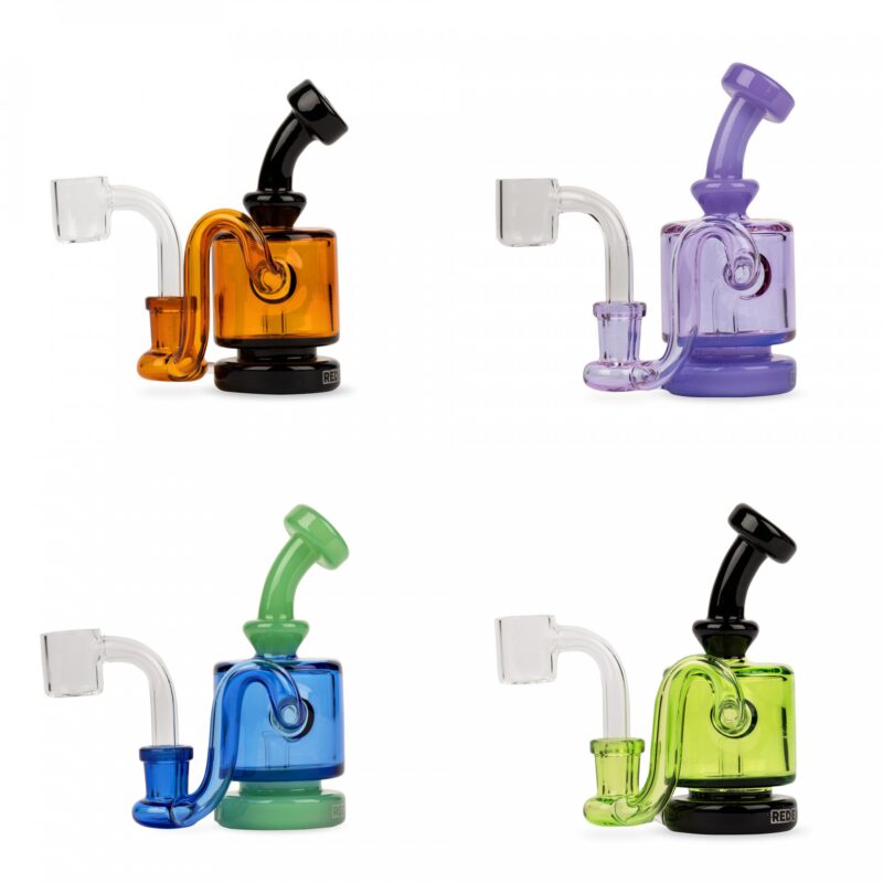4.25" Tall Mini Rig with 3 Hole Perc