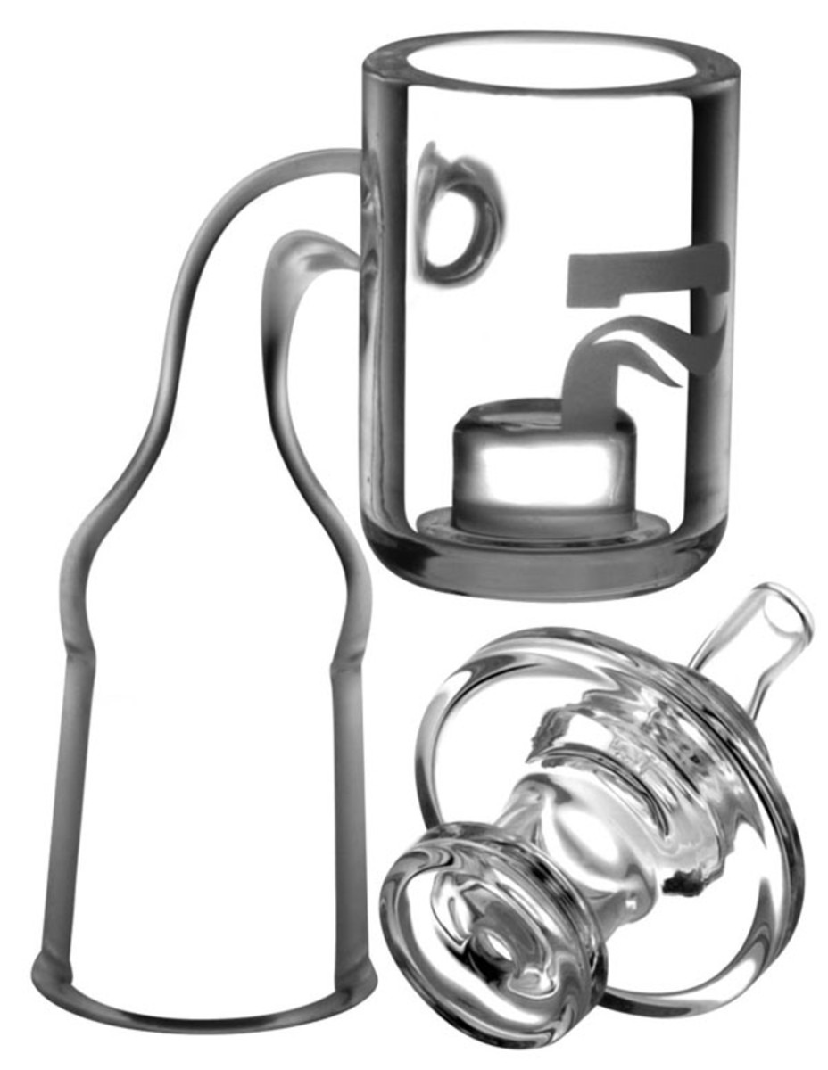 Pulsar Low Temp Quartz Banger w/ Rotary Carb Cap